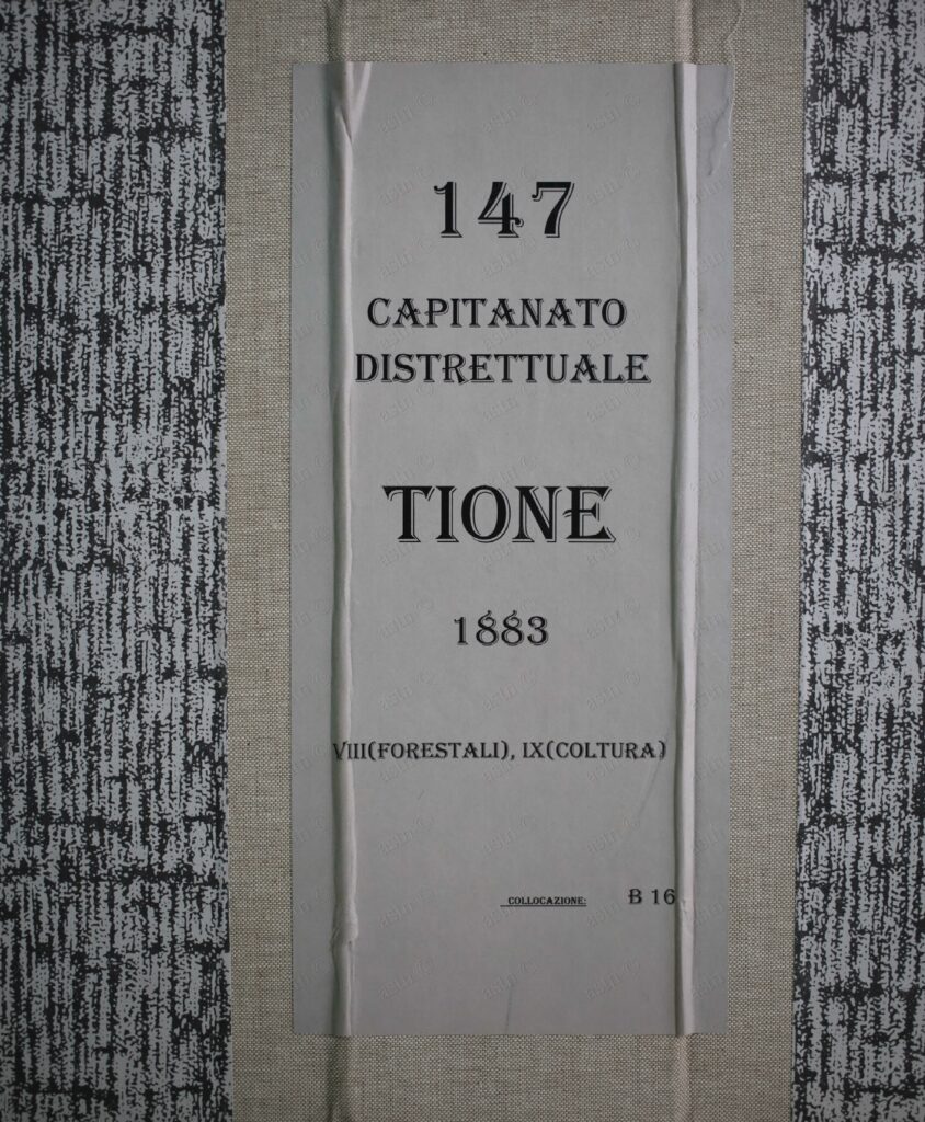 Costituzione del Consorzio Agricolo distrettuale di S. Croce di Bleggio