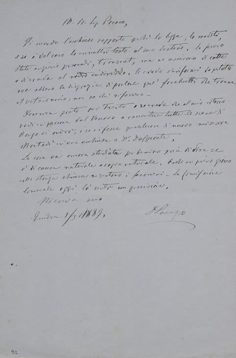 Carteggio e atti