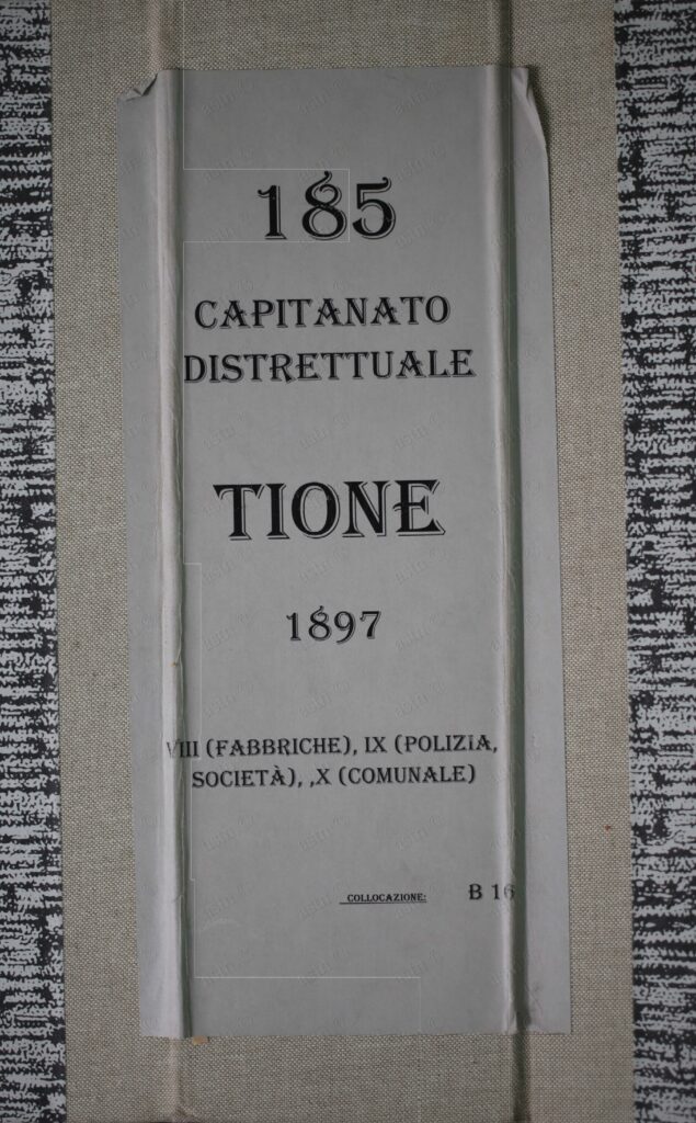 Atti dell'Assemblea Generale dei Soci della Cassa Rurale di Fiavè