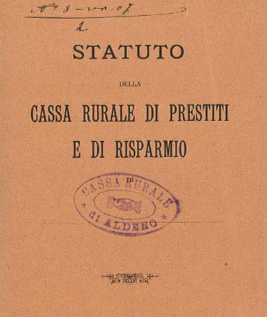 Statuto Cassa Rurale Aldeno