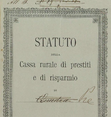 Statuto Cassa Rurale Pre di Ledro