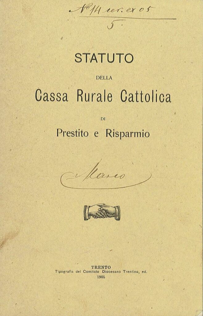 Statuto Cassa Rurale Marco