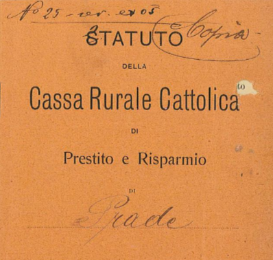 Statuto Cassa Rurale Prade