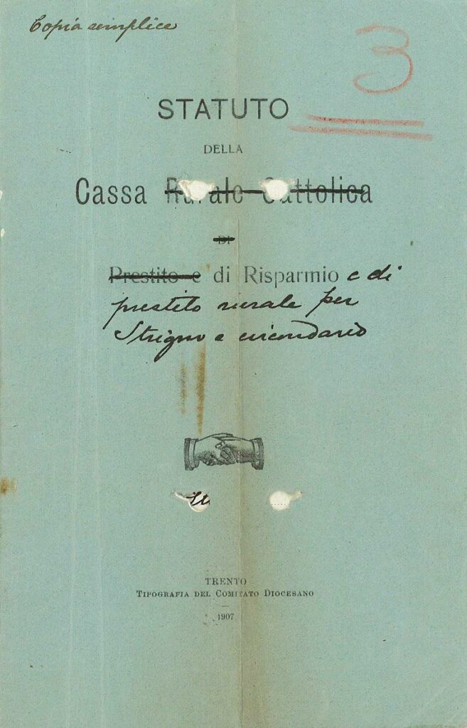 Statuto Cassa Rurale Strigno