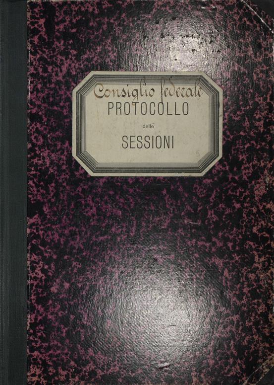 Protocollo delle sessioni del Consiglio Direttivo federale