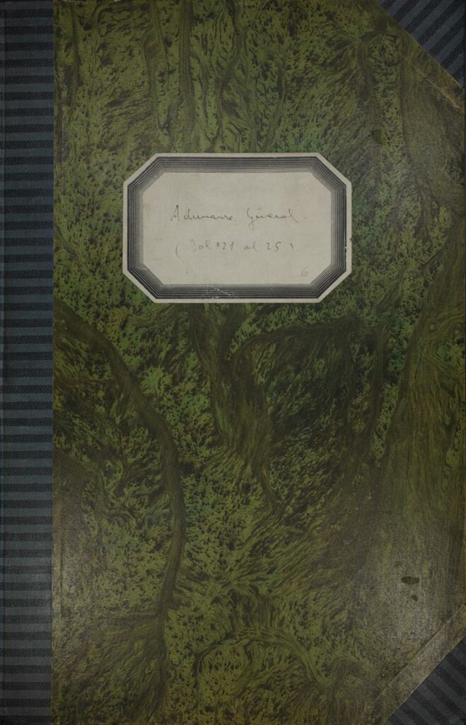 Libro verbali delle Adunanze Generali