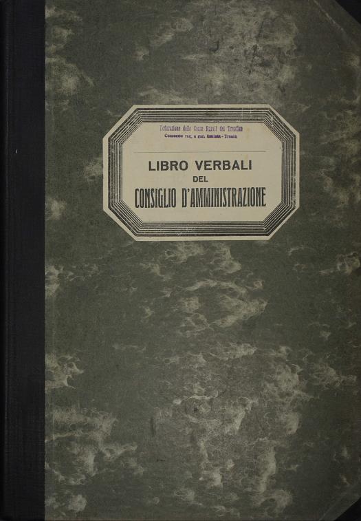 Libro Verbali del Consiglio di Amministrazione