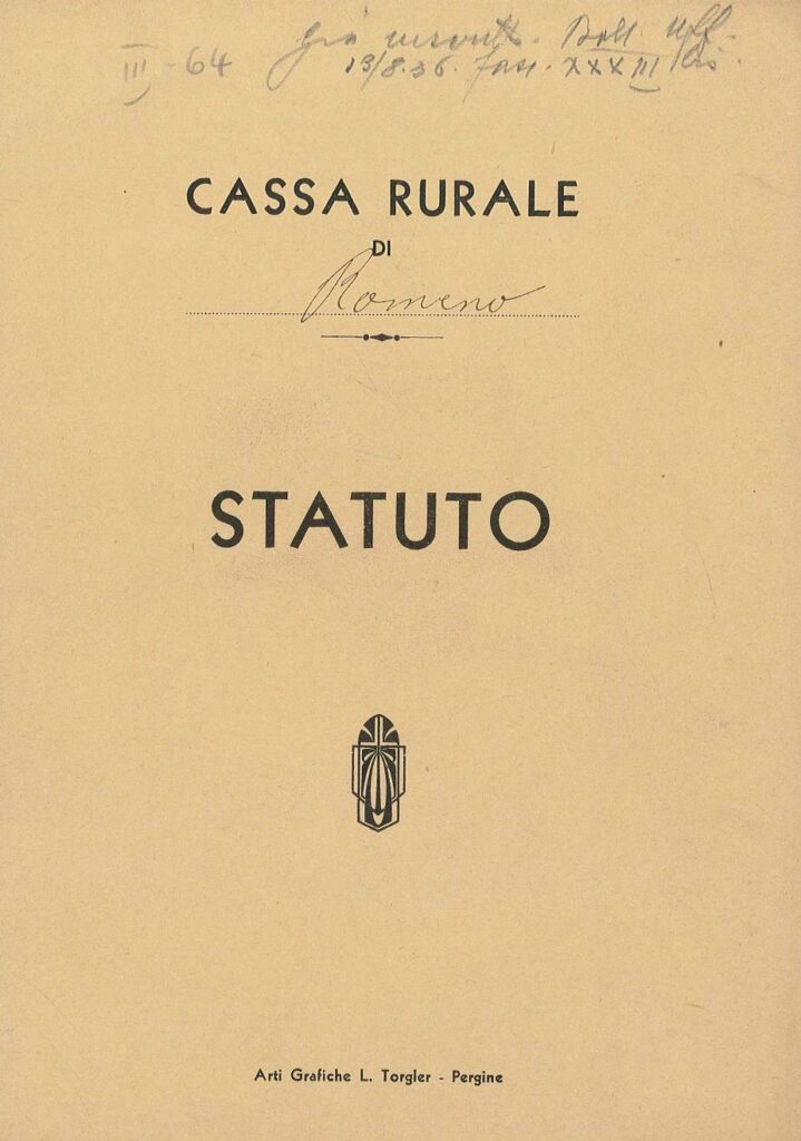 Statuto Cassa Rurale Romeno